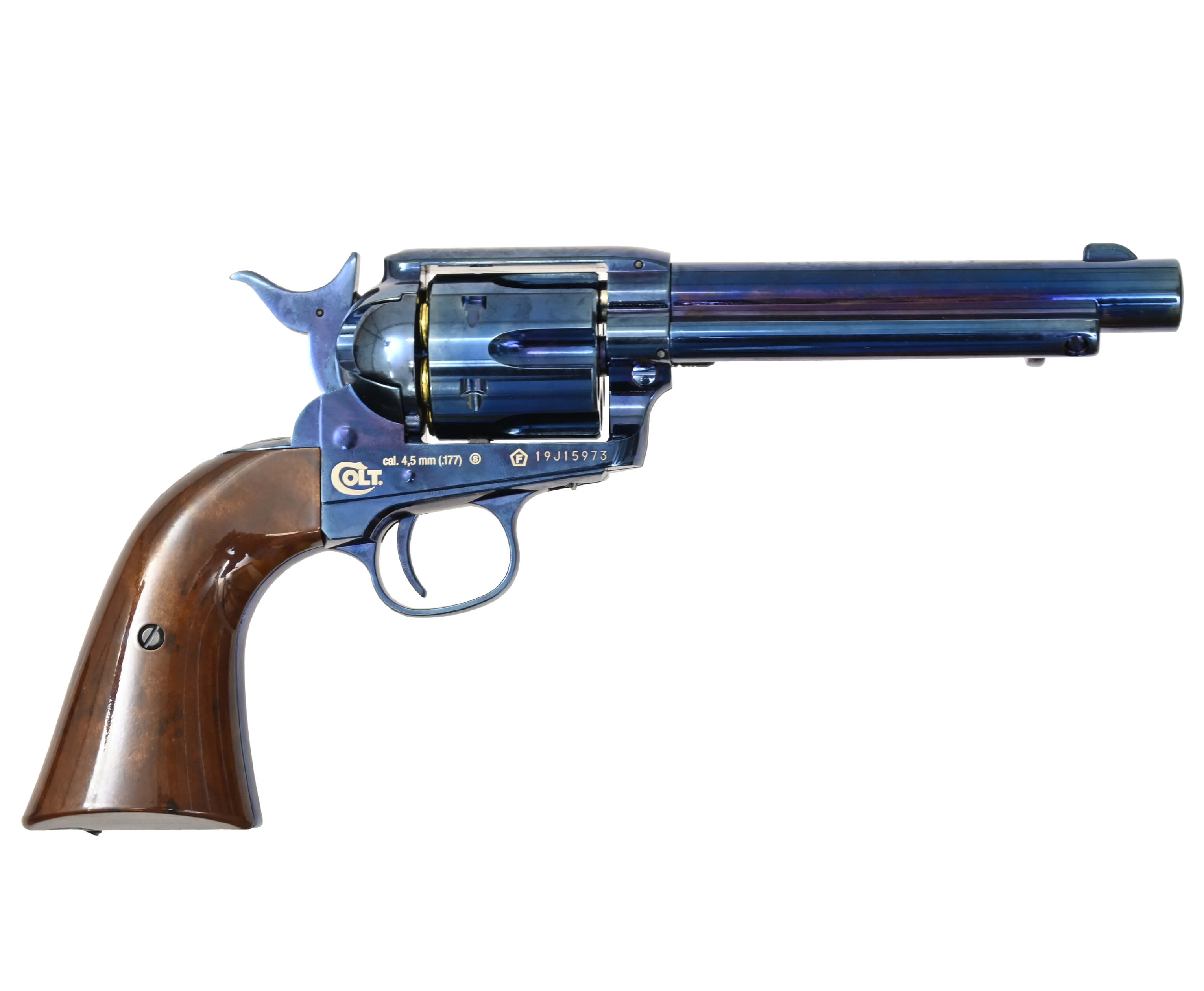 Пневматический пистолет Umarex Colt Single Action Army 45 BB blue finish 4,5 мм