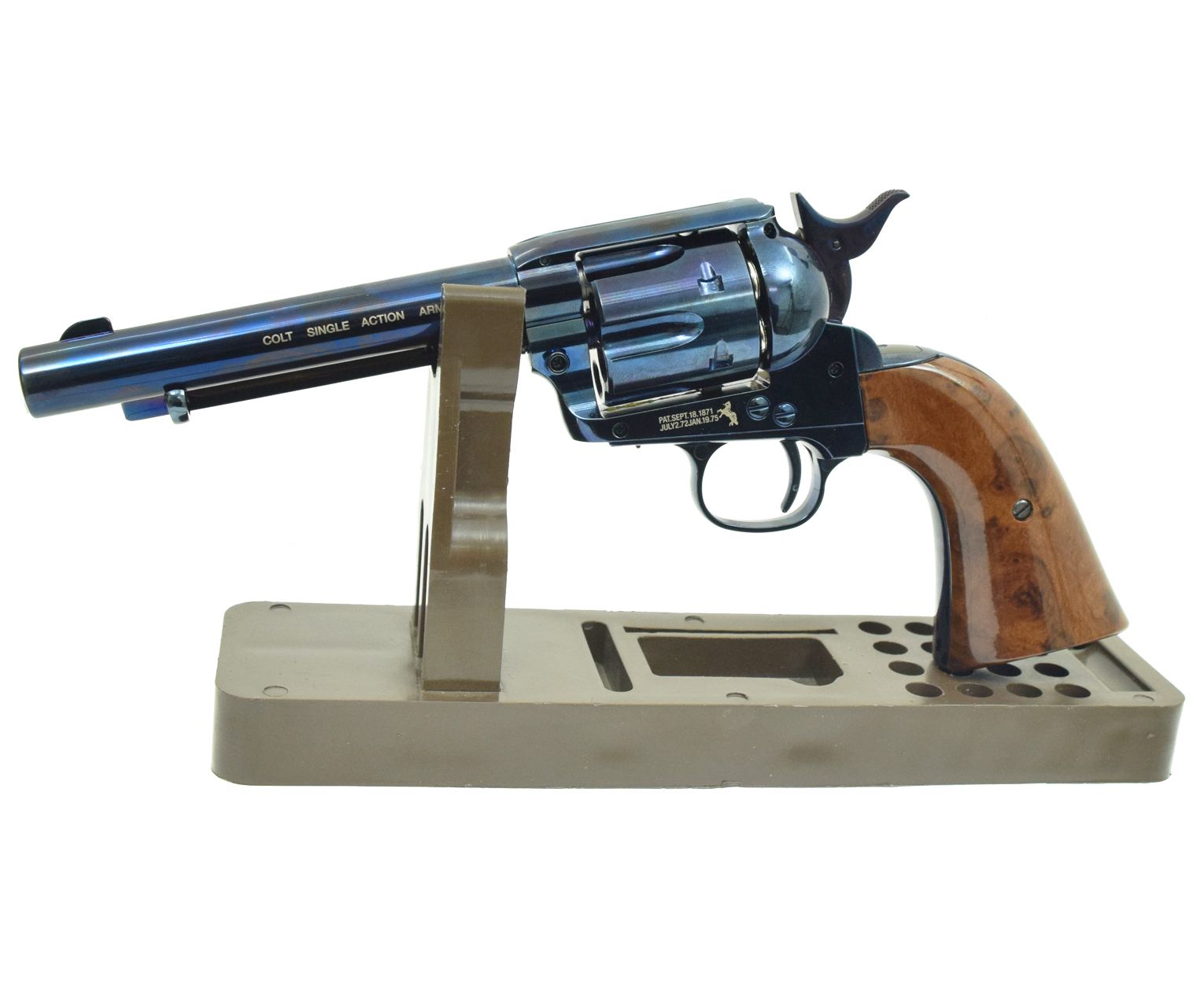 Пневматический револьвер Umarex Colt SAA .45-5,5 blue finish пулевой 4,5 мм