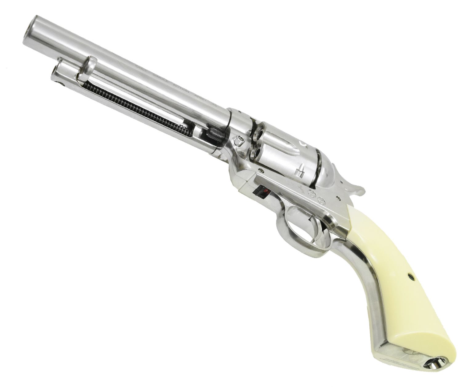Пневматический пистолет Umarex Colt SAA .45-5,5 nickel finish пулевой 4,5 мм