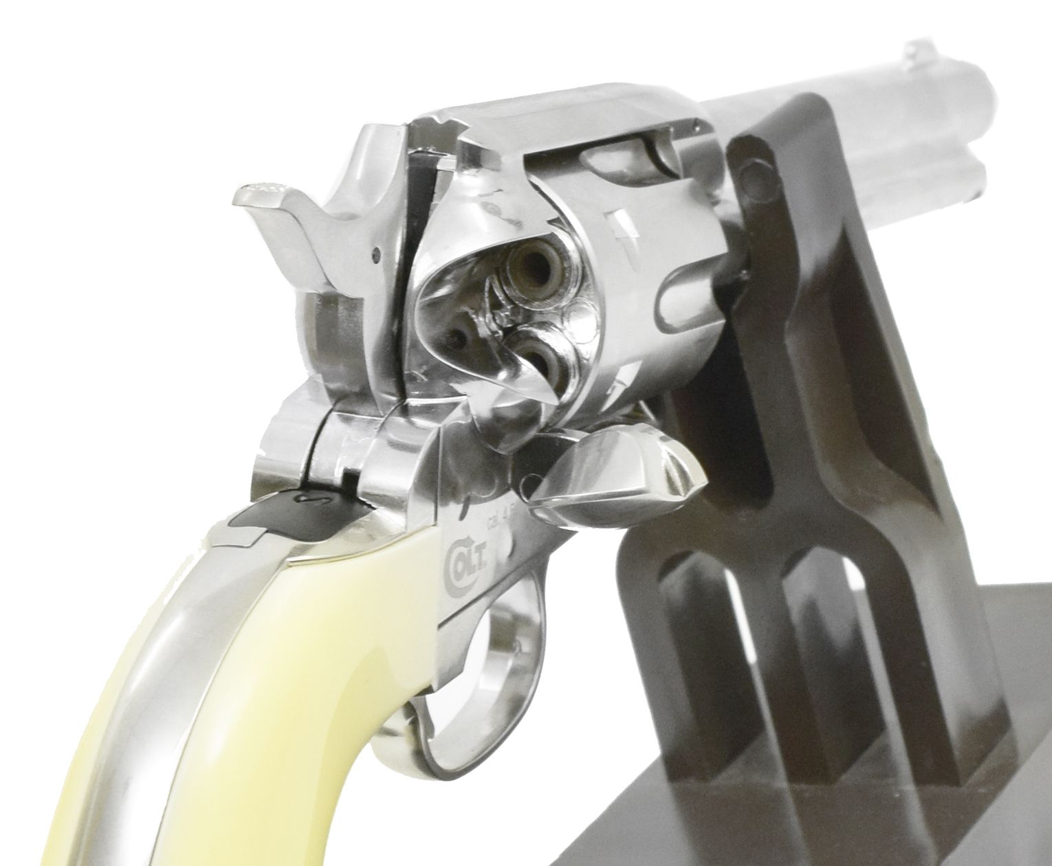 Пневматический пистолет Umarex Colt SAA .45-5,5 nickel finish пулевой 4,5 мм