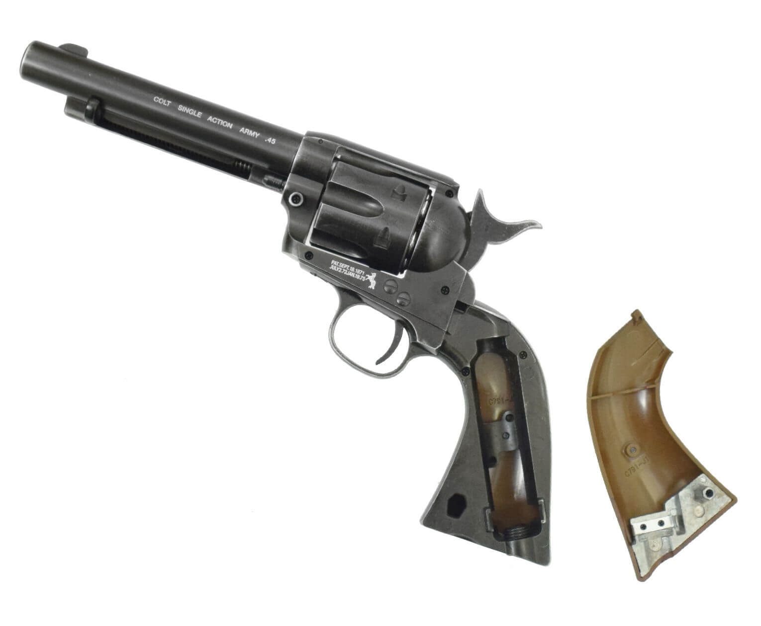 Пневматический пистолет Umarex Colt Single Action Army 45 BB antik finish 4,5 мм
