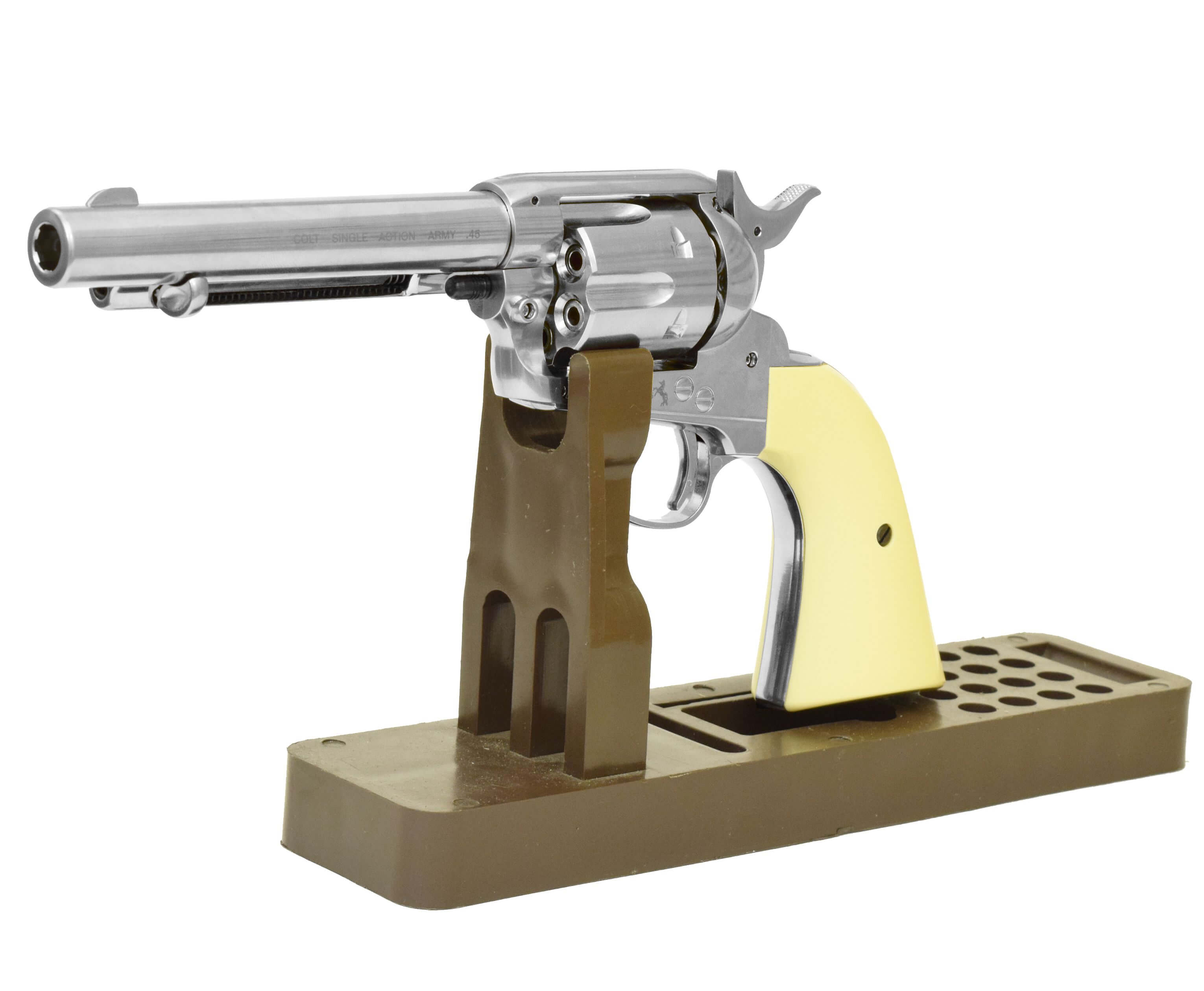 Пневматический пистолет Umarex Colt Single Action Army 45 BB nickel finish 4,5 мм