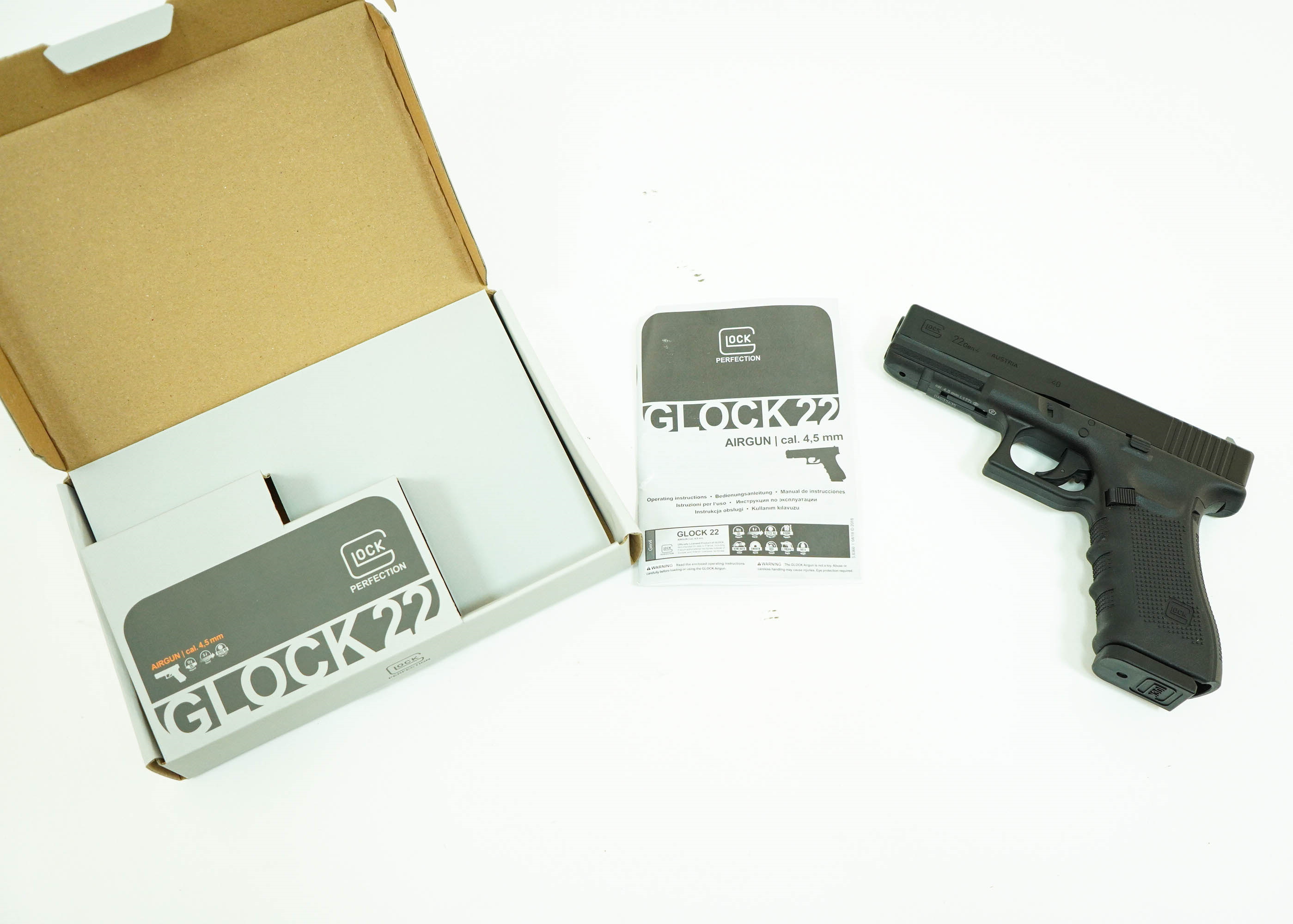 Пневматический пистолет Umarex Glock 22 4,5 мм 