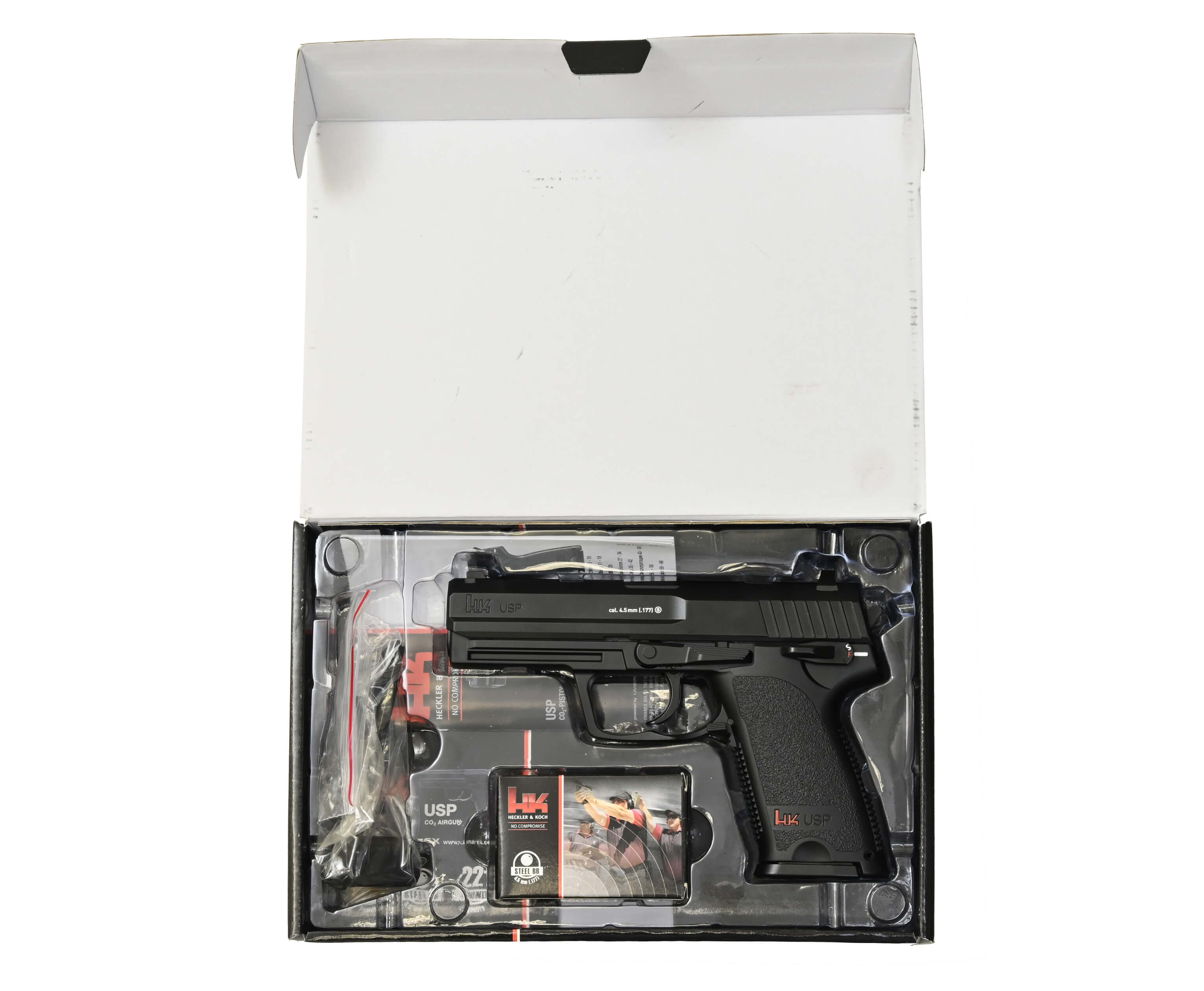 Пневматический пистолет Umarex Heckler and Koch USP 4,5 мм