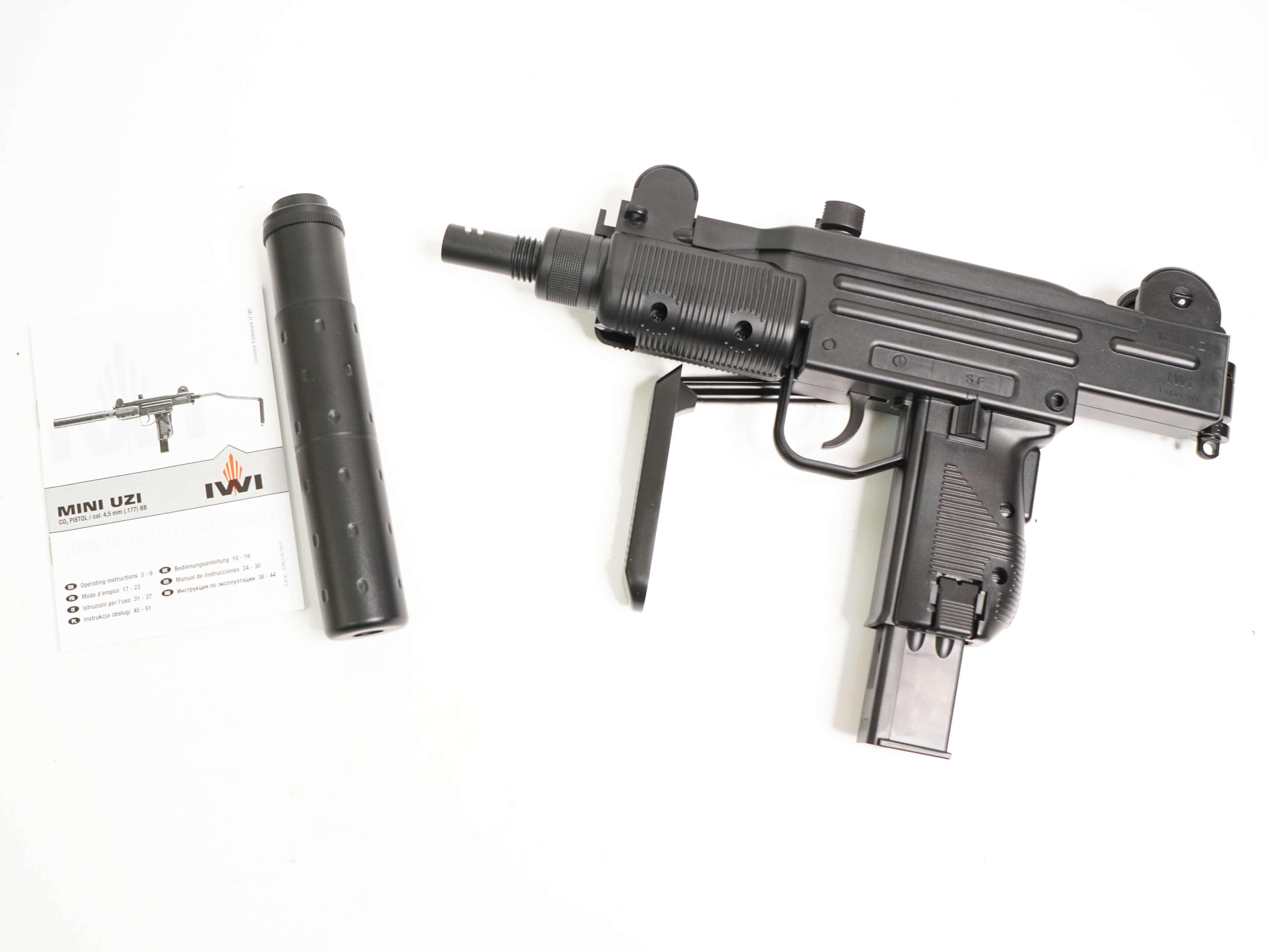 Пневматический пистолет Umarex IWI Mini UZI 4,5 мм