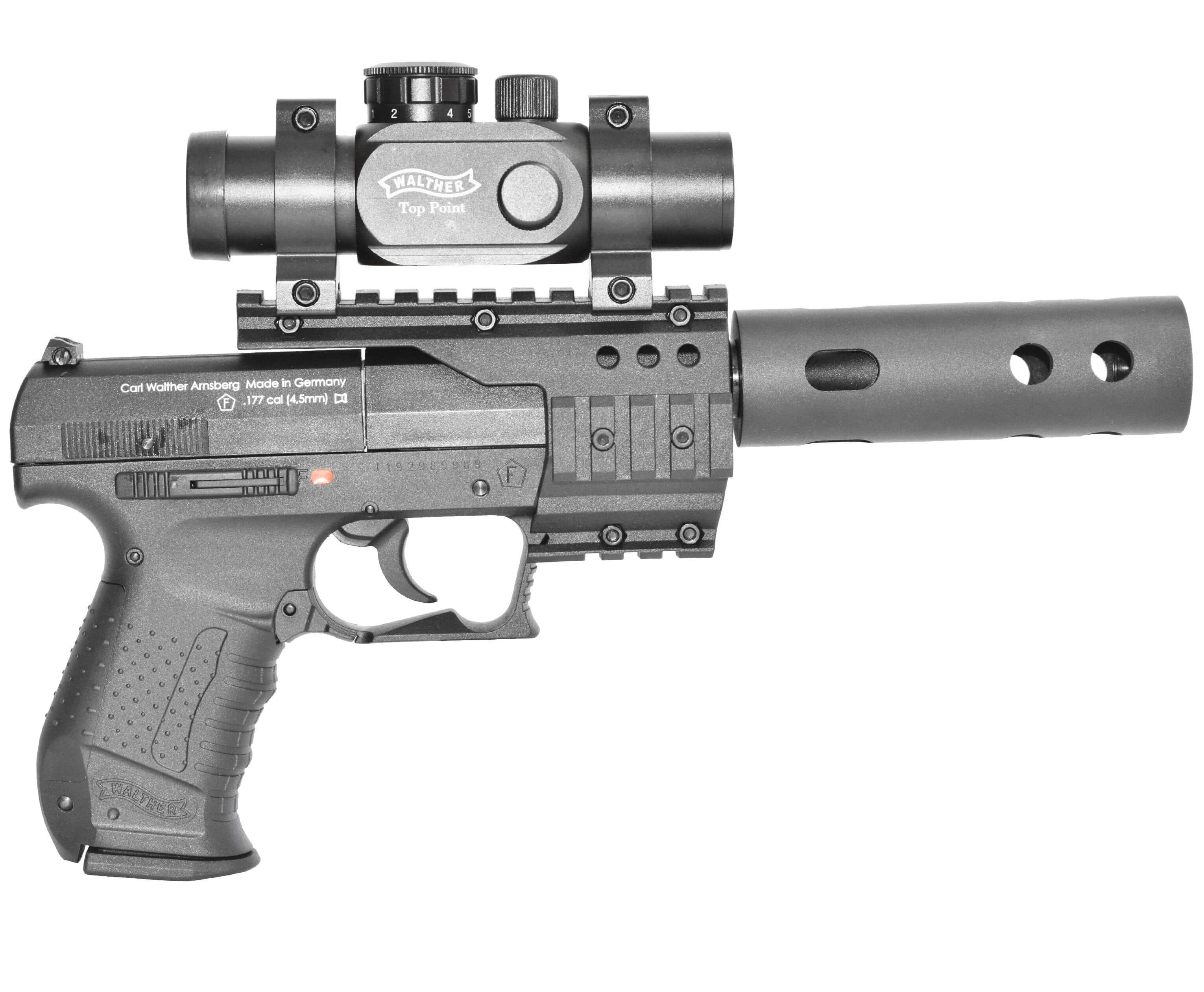 Пневматический пистолет Umarex Walther NightHawk 4,5 мм