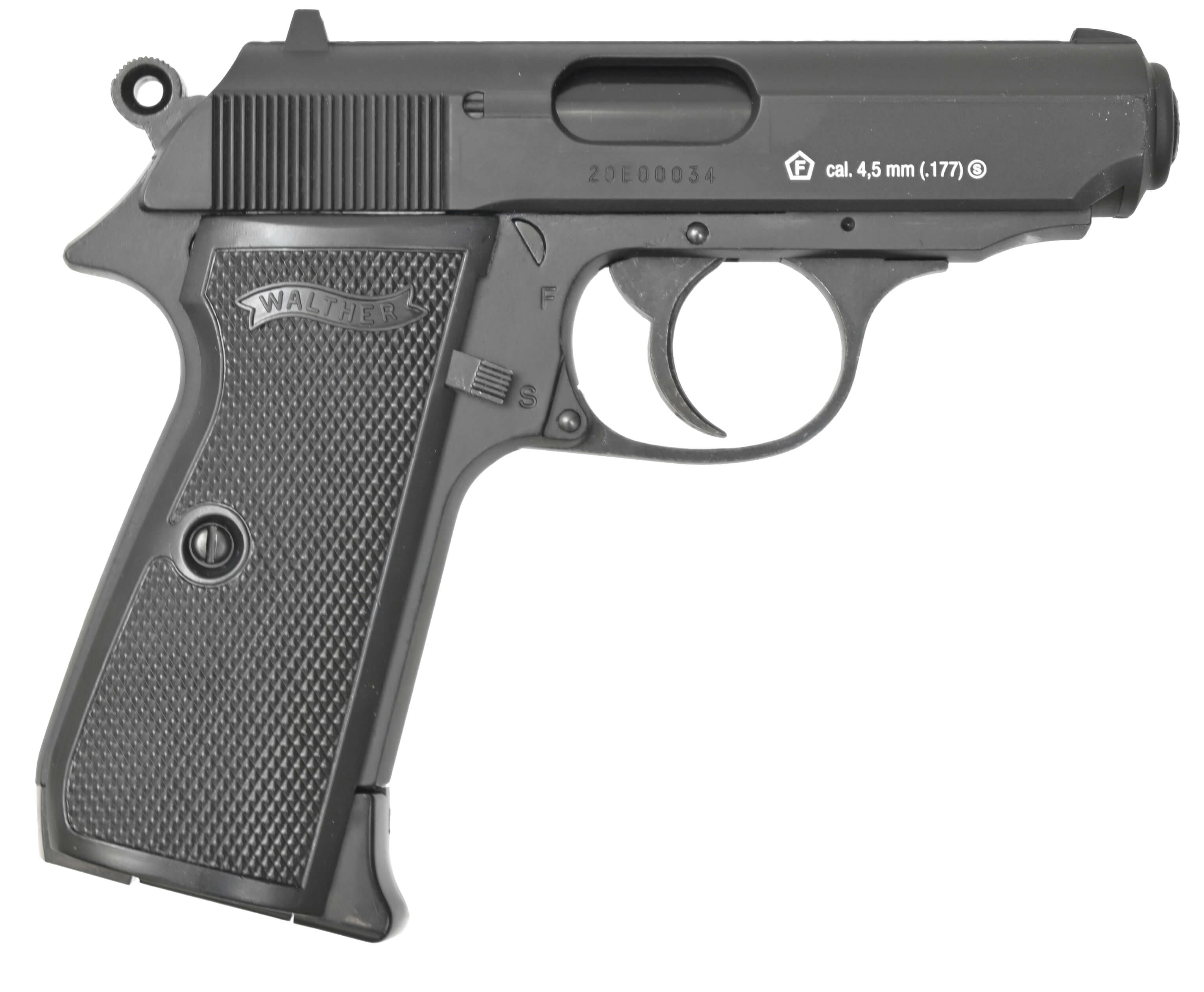 Пневматический пистолет вальтер Umarex Walther PPK/S 4,5 мм