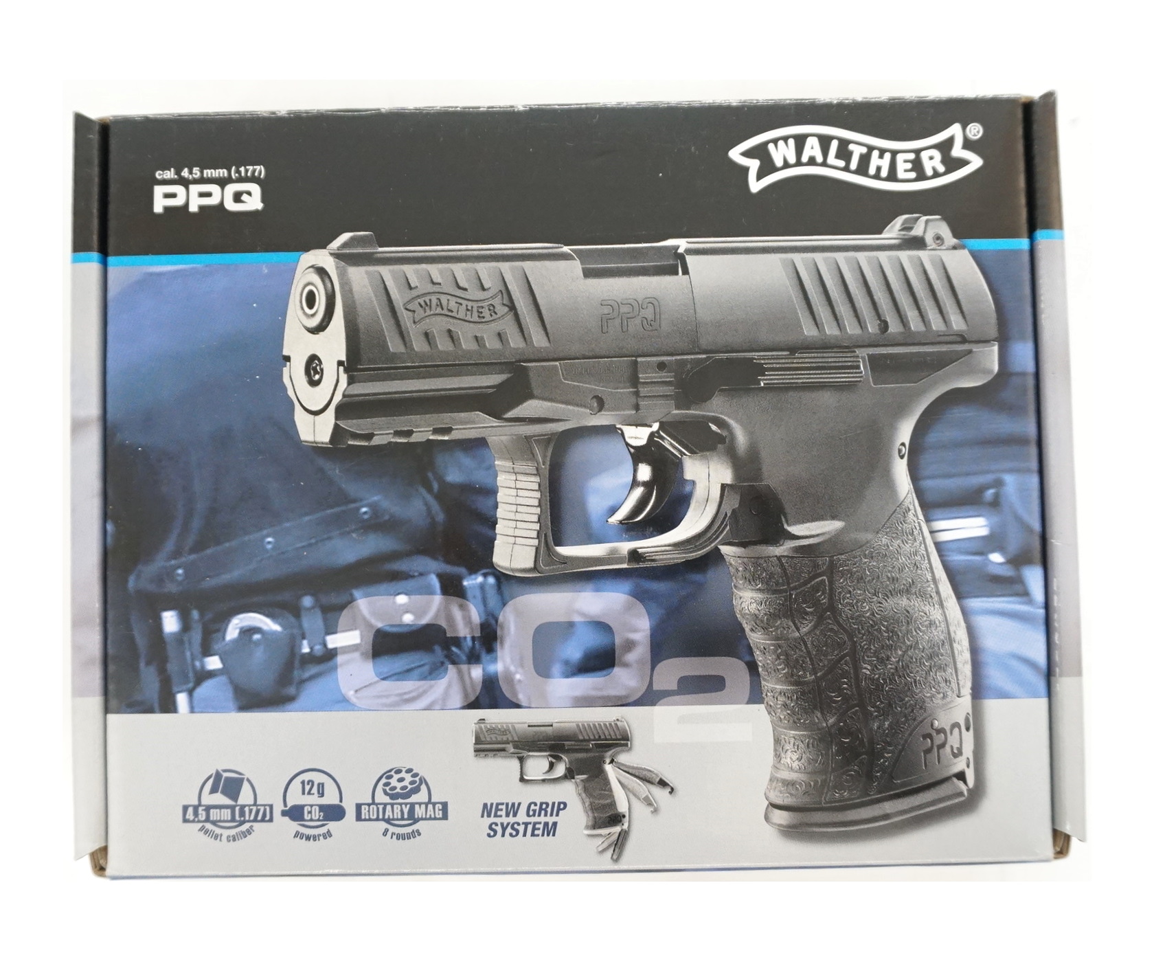 Пневматический пистолет Umarex Walther PPQ 4,5 мм