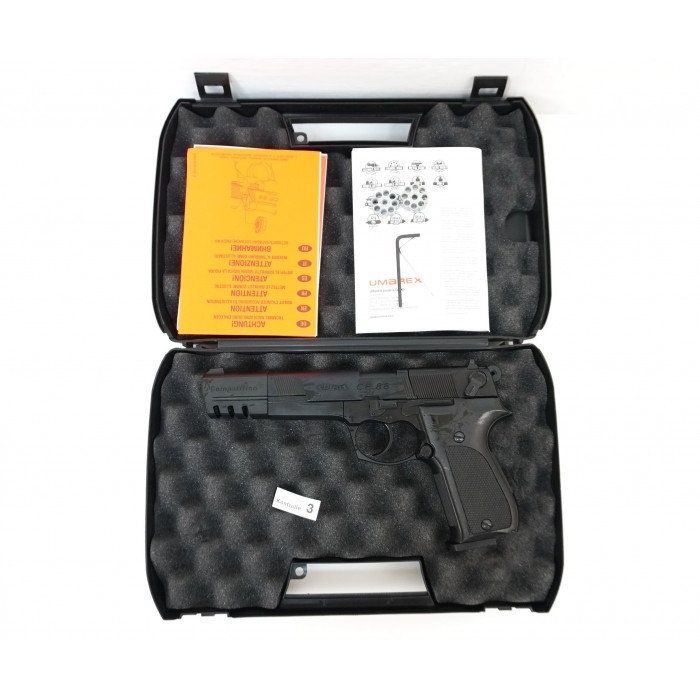 Пневматический пистолет Walther CP 88 Competition (black) 4,5 мм