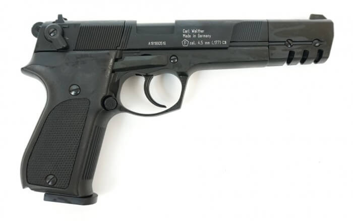 Пневматический пистолет Walther CP 88 Competition (black) 4,5 мм