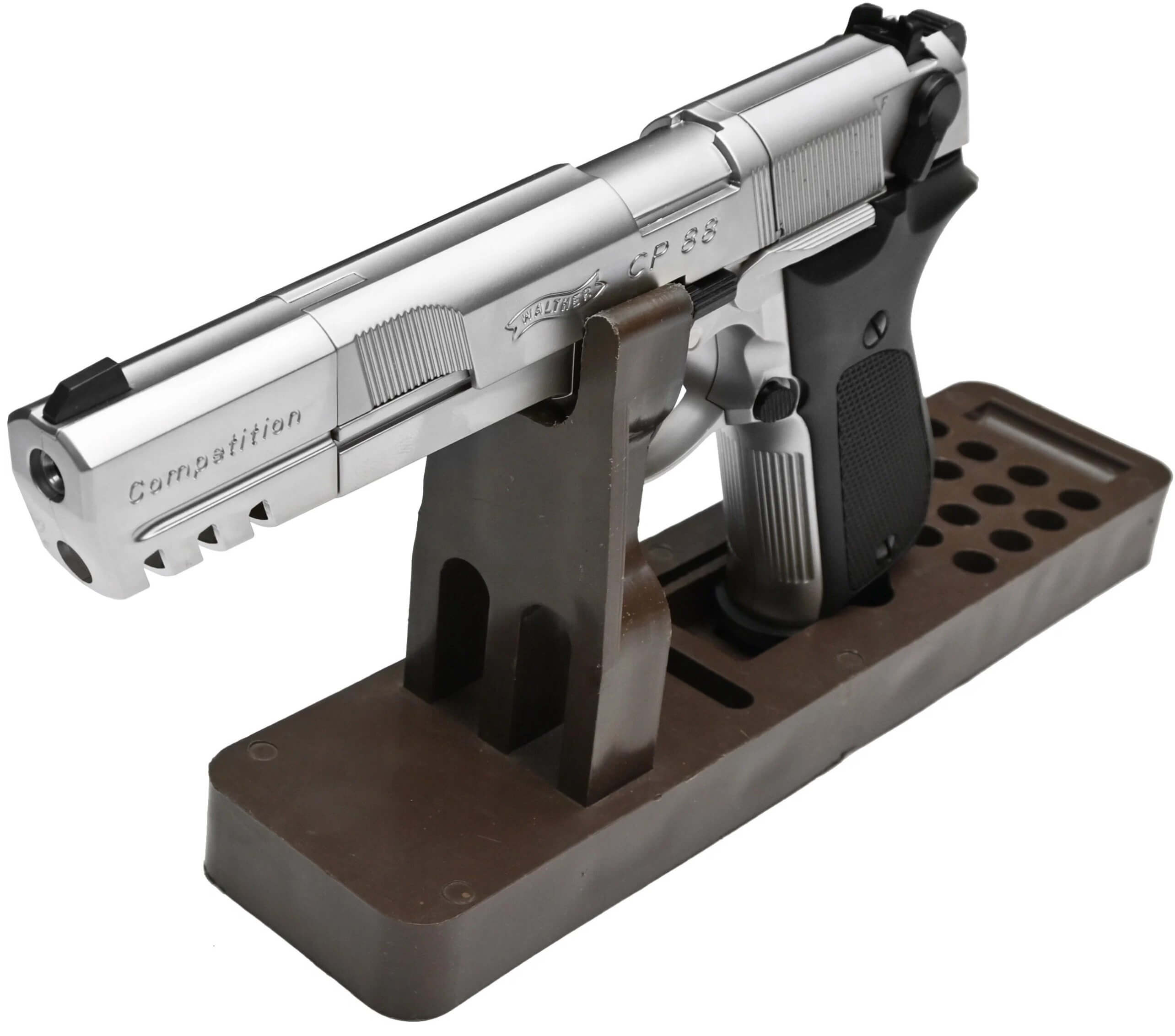 Пневматический пистолет Walther CP 88 Competition (nickel) 4,5 мм 