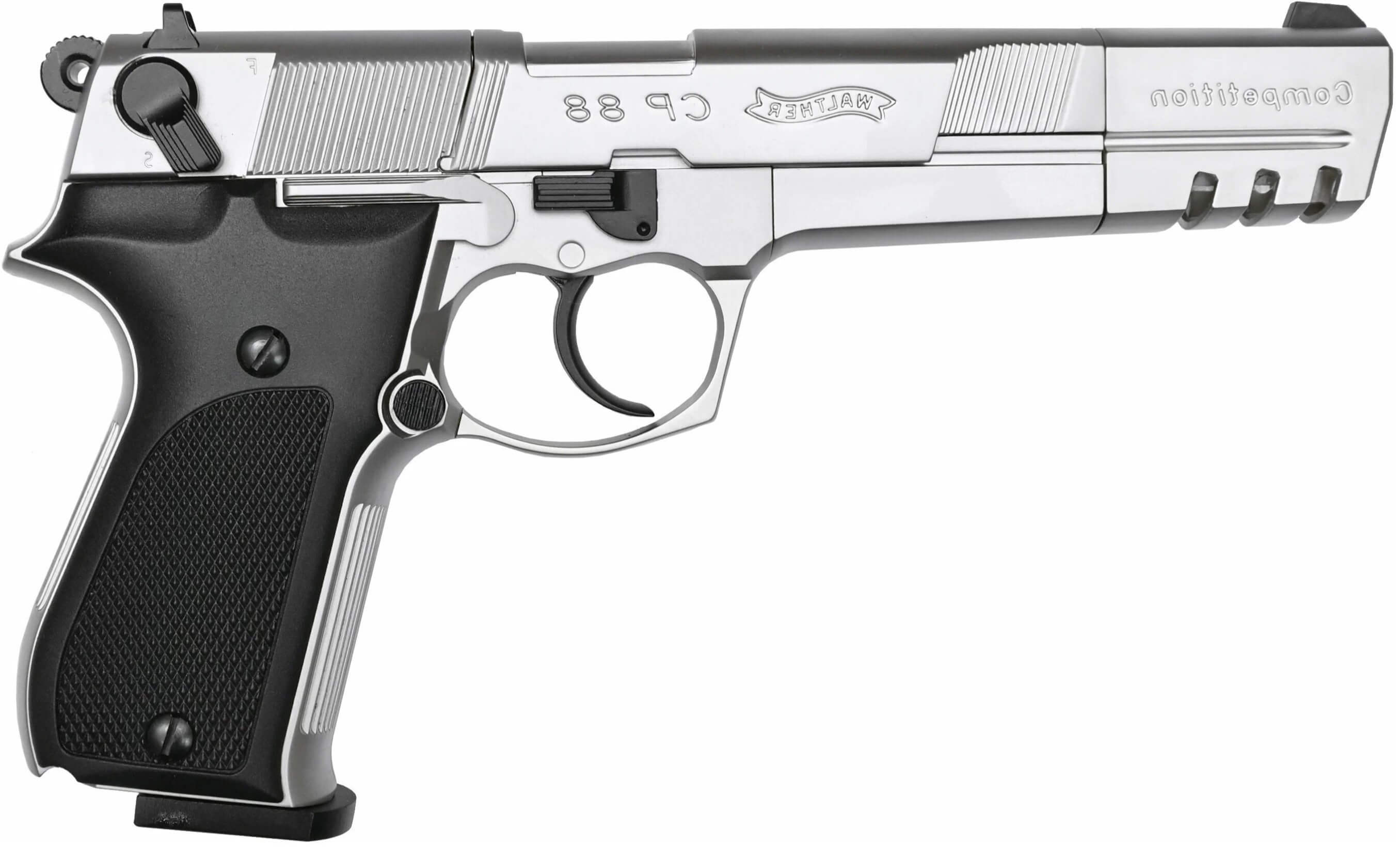 Пневматический пистолет Walther CP 88 Competition (nickel) 4,5 мм 