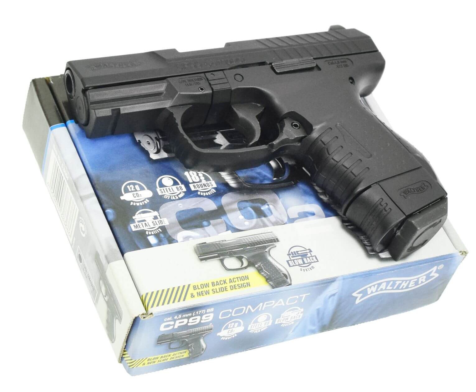 Пневматический пистолет Walther CP 99 Compact 4,5 мм