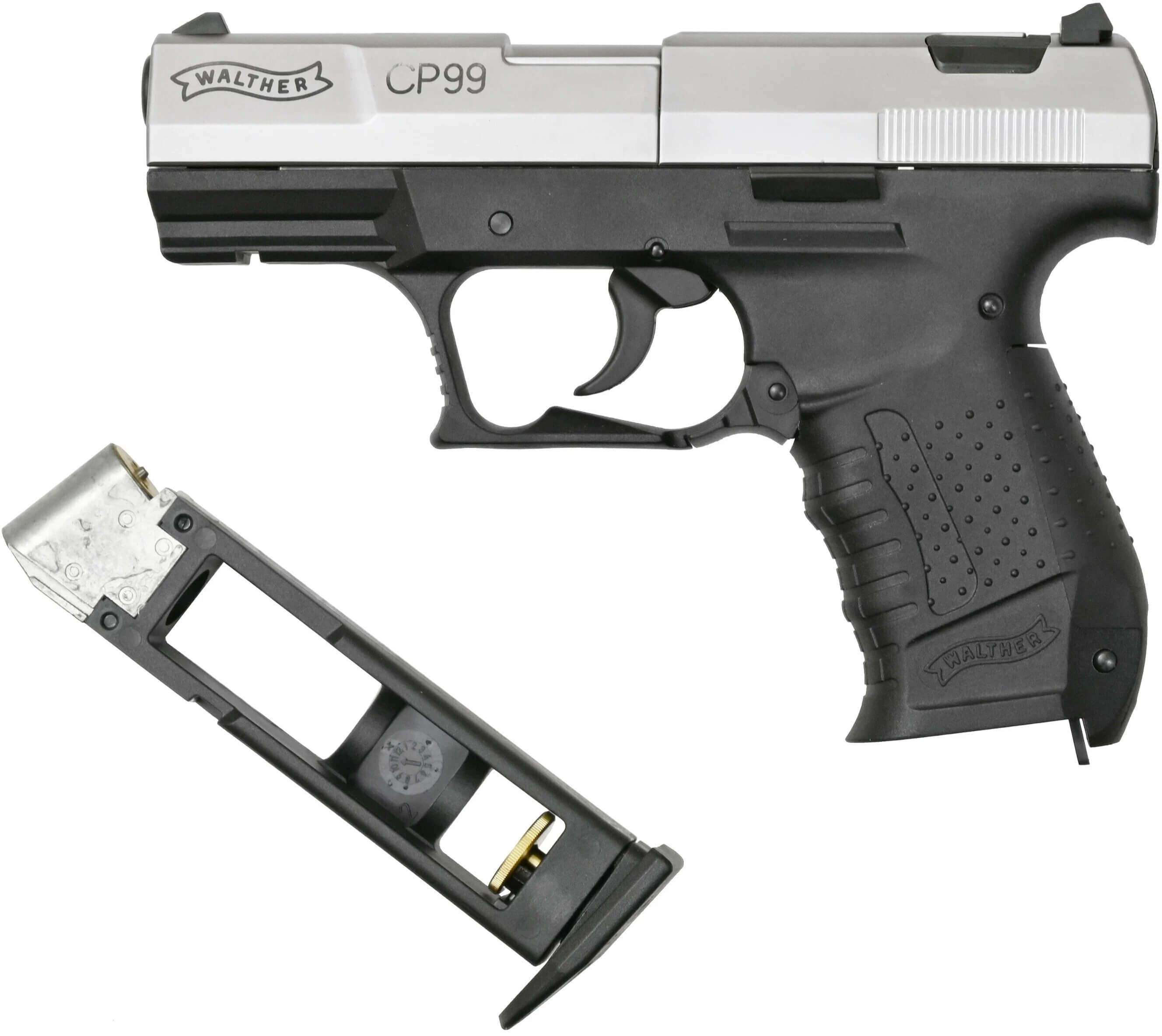 Пневматический пистолет Walther CP 99 (nickel) 4,5 мм