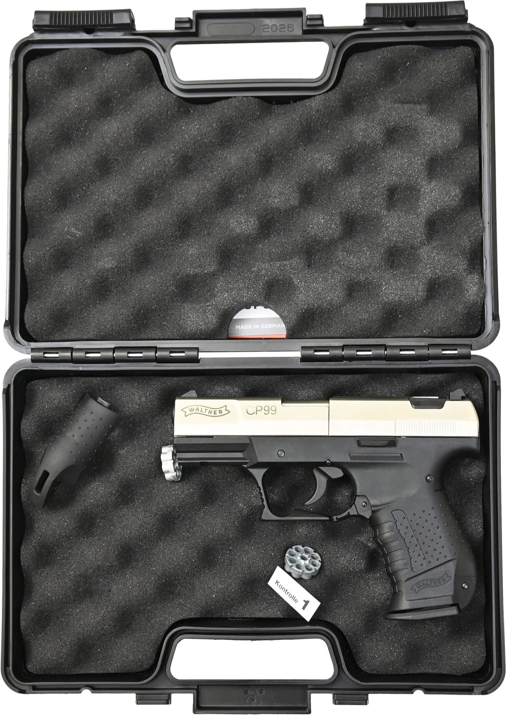 Пневматический пистолет Walther CP 99 (nickel) 4,5 мм