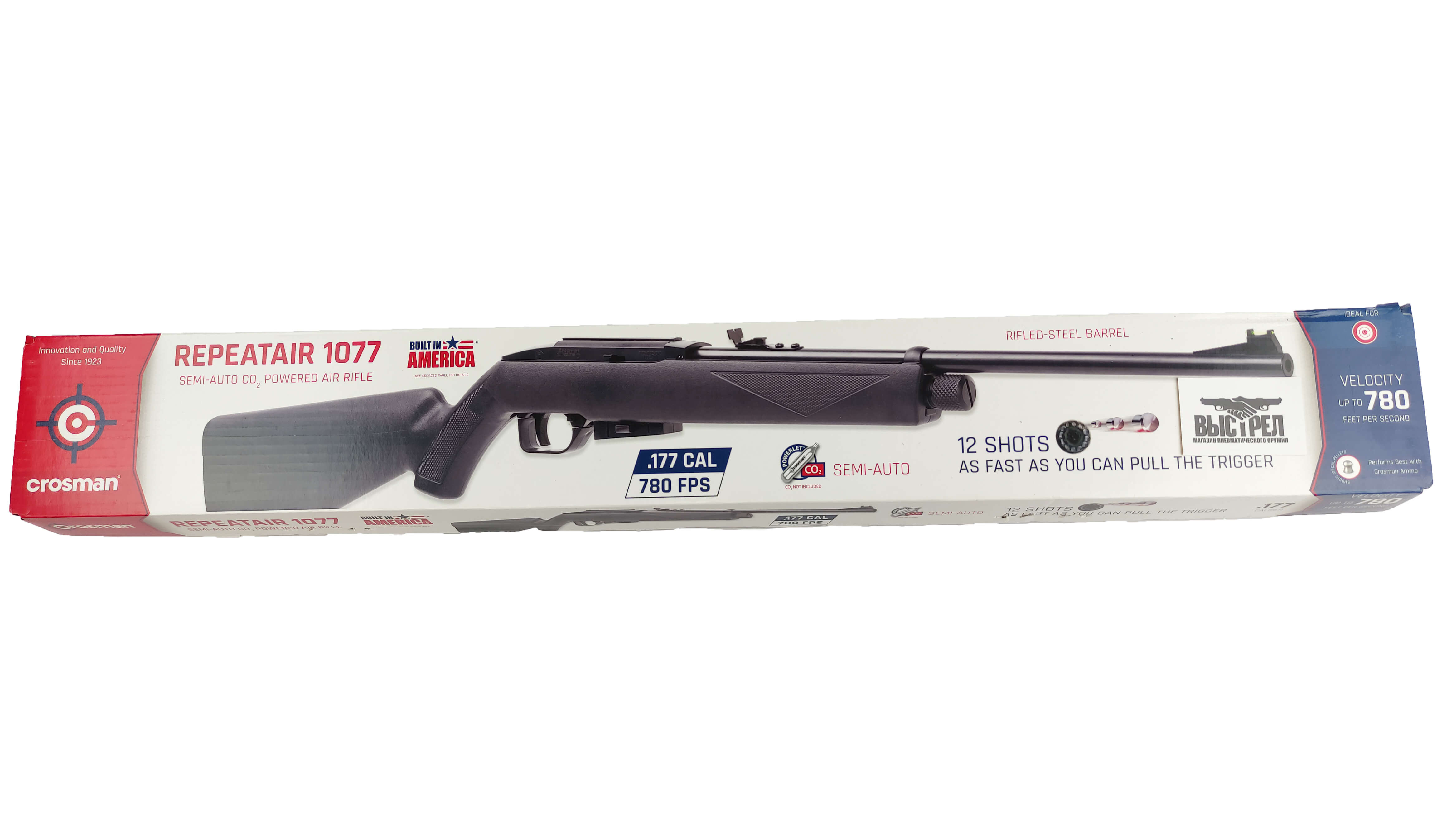 Пневматическая винтовка Crosman 1077 4,5 мм