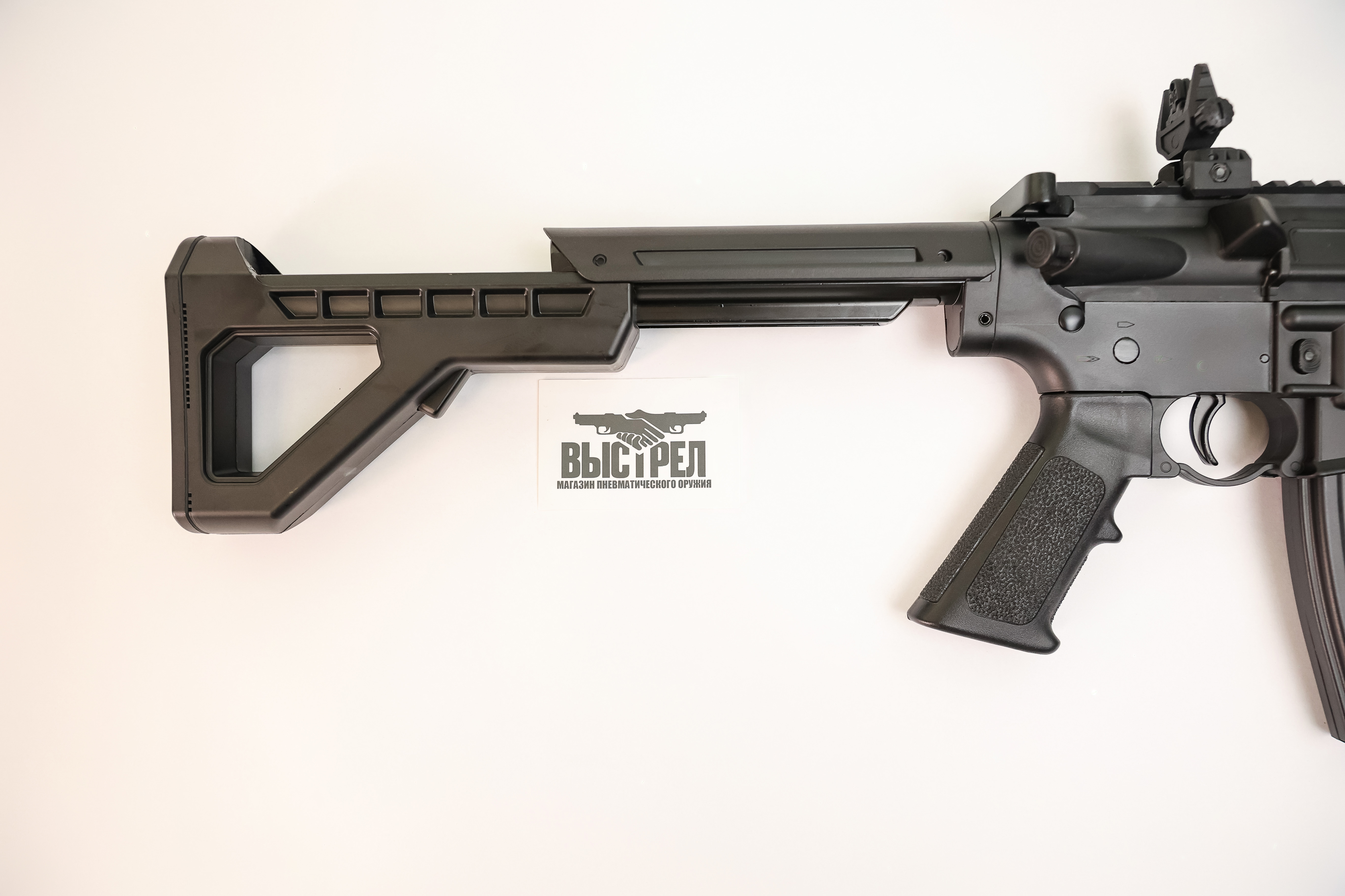 Пневматический автомат Crosman DPMS SBR Full Auto M16 4,5 мм