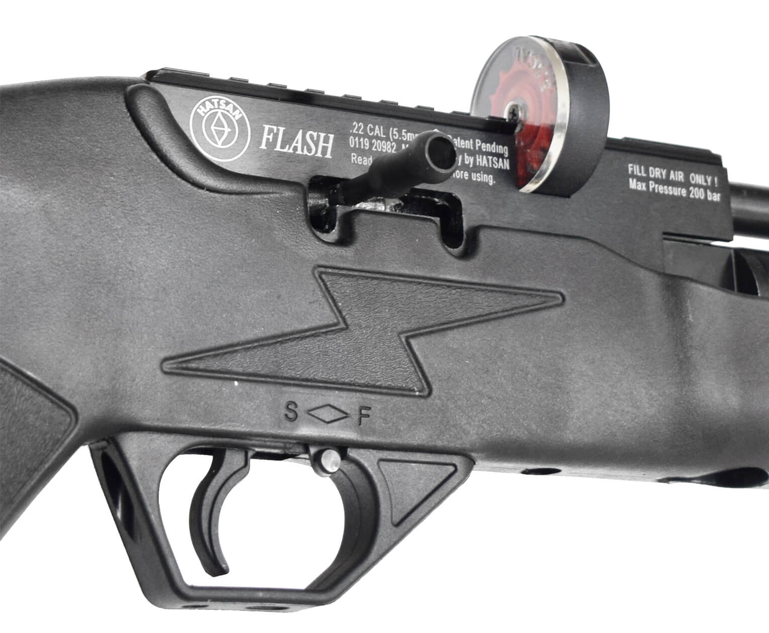 Пневматическая PCP-винтовка Hatsan FLASH 5,5 мм