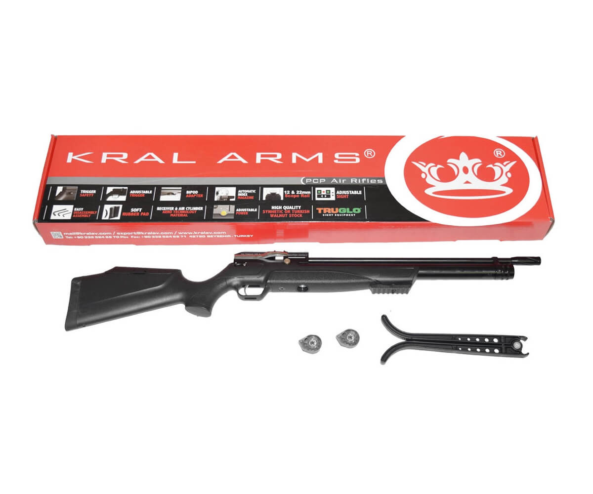 Пневматическая винтовка Kral Puncher Maxi 3S PCP 5,5 мм (пластик, PCP)