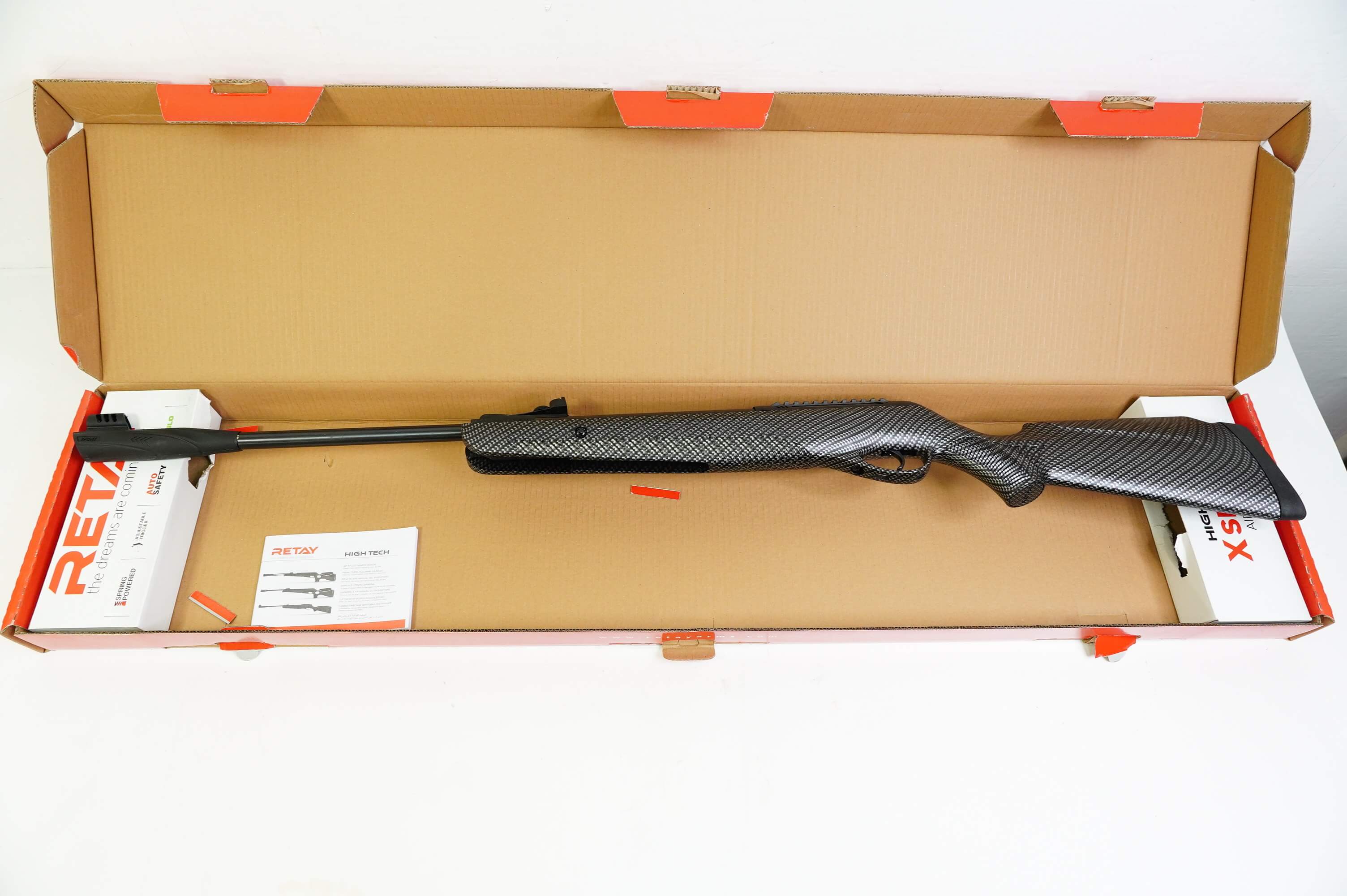 Пневматическая винтовка Retay 125X High Tech Carbon 4,5 мм