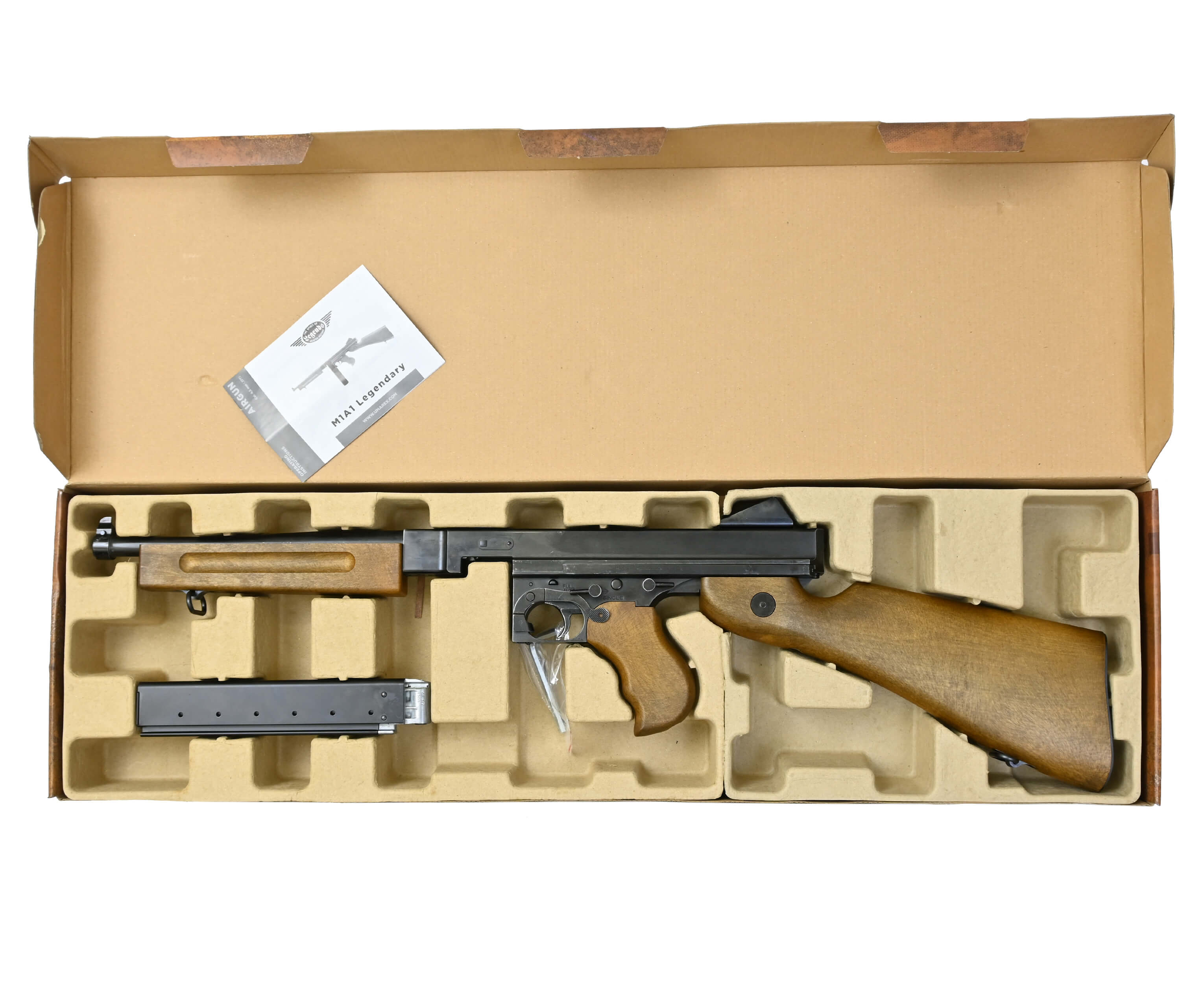 Пневматический автомат Umarex Legends M1A1 (Томпсона) 4,5 мм