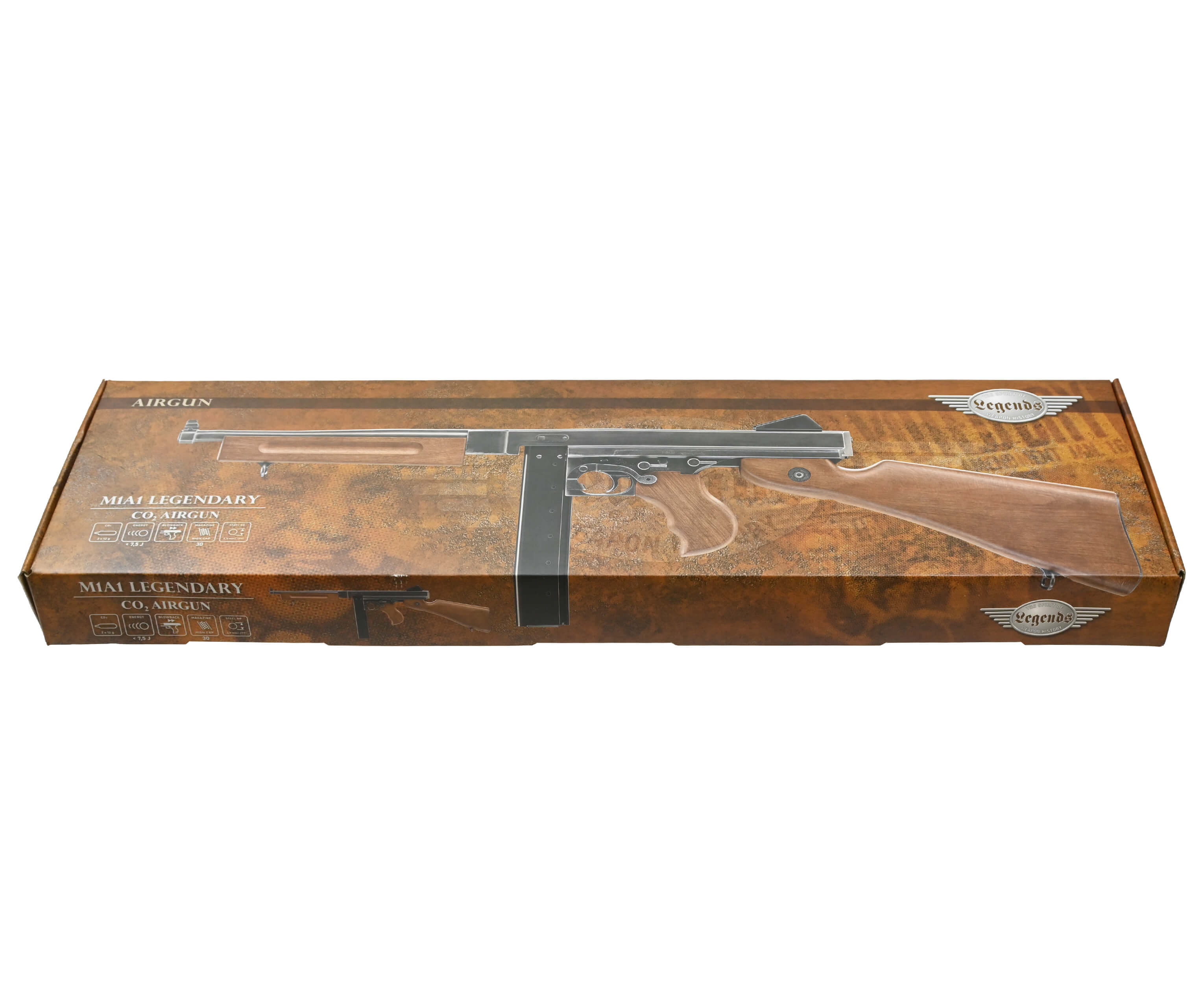 Пневматический автомат Umarex Legends M1A1 (Томпсона) 4,5 мм