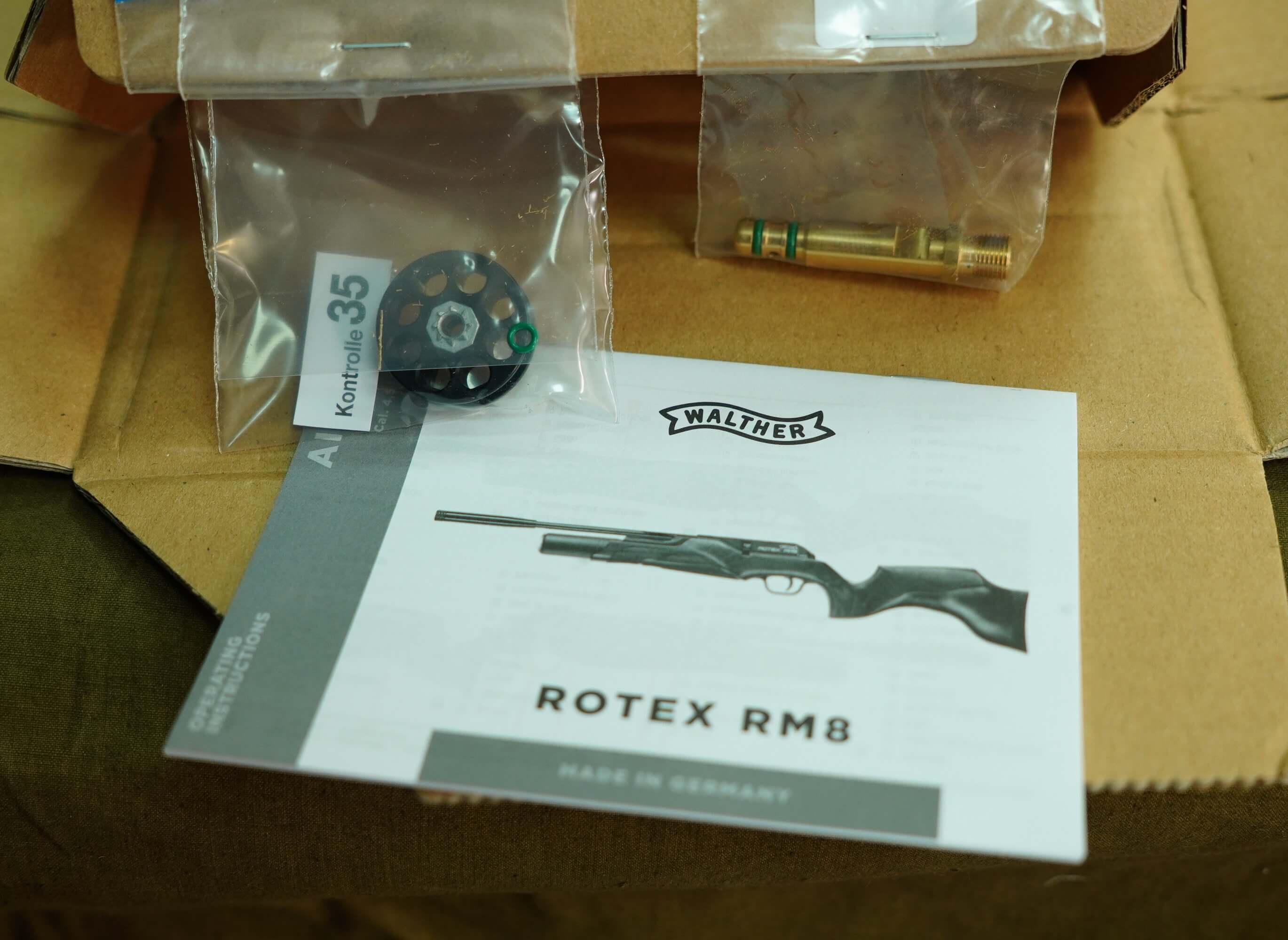 Пневматическая винтовка Walther Rotex RM8 Varmint 5,5 мм
