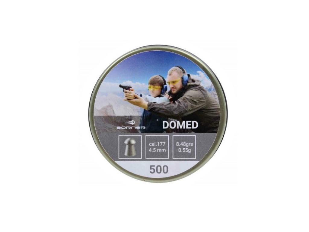 Пневматические пульки Borner Domed 4,5 мм 0,55 гр 500 шт