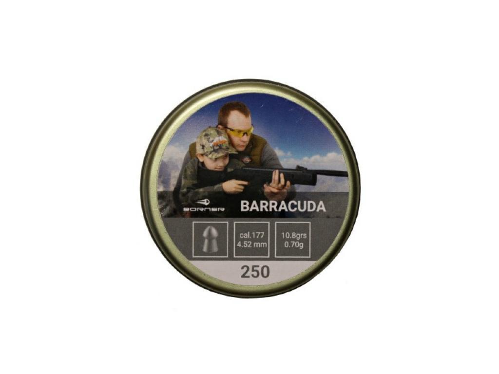 Пули для пневматики Borner Barracuda 4,5 мм 0,70 гр 250 шт