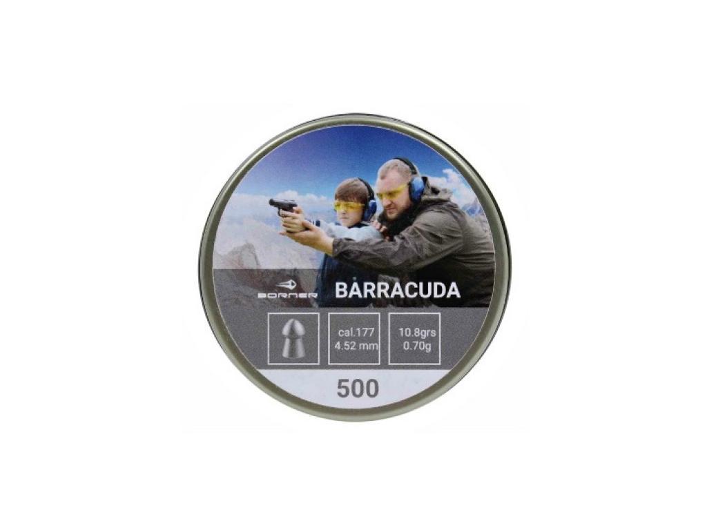 Пули для пневматики Borner Barracuda 4,5 мм 0,70 гр 500 шт