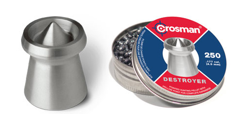 Пули для пневматики Crosman Destroyer 4,5 мм 7,9 гран 250 шт