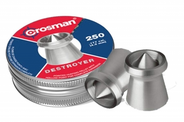Пули для пневматики Crosman Destroyer 4,5 мм 7,9 гран 250 шт