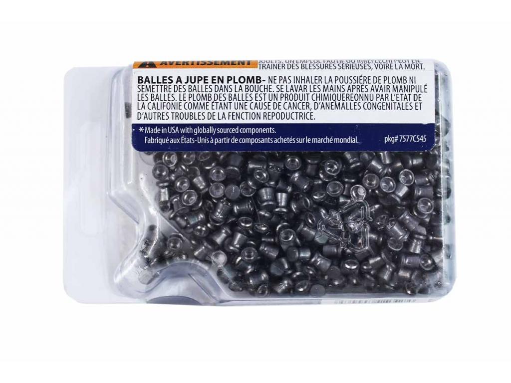 Пули для пневматики Crosman Wadcutter 4,5 мм 7,4 гран 500 шт