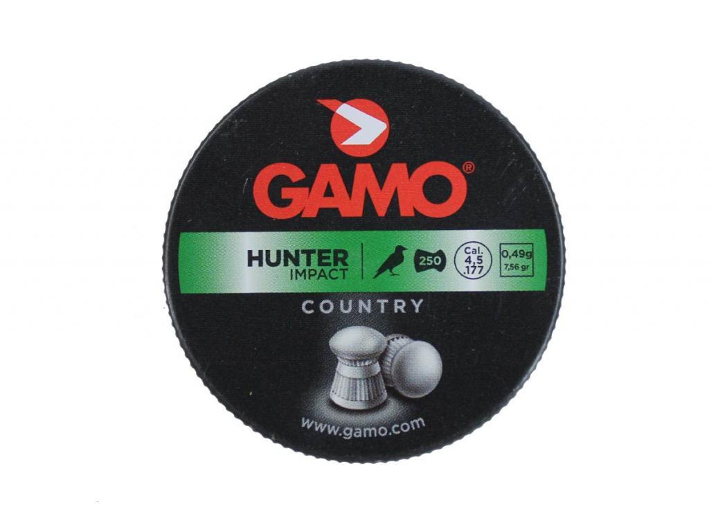 Пули для пневматики GAMO Hunter 4,5 мм 0,49 гр 250 шт