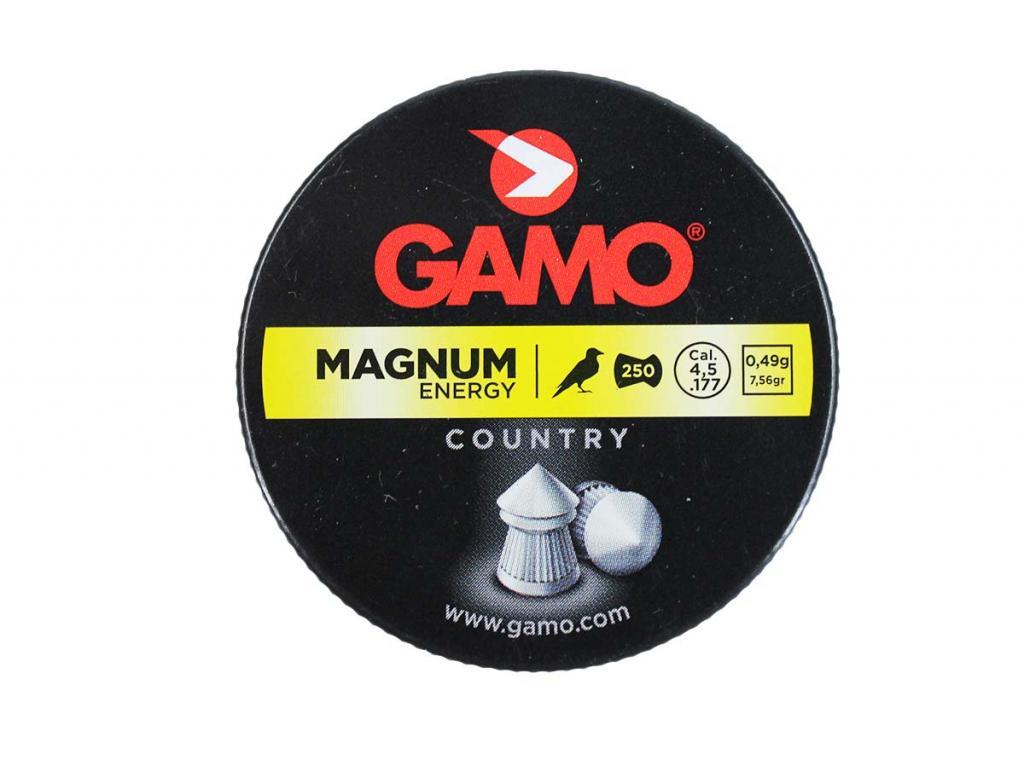 Пули для пневматики GAMO Magnum 4,5 мм 0,49 гр 250 шт