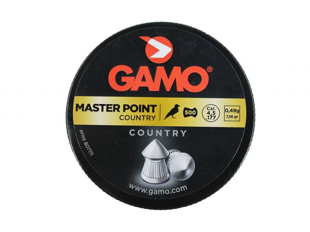 Пули для пневматики GAMO Master point 4,5 мм 0,49 гр 500 шт