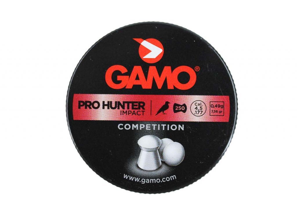 Пули для пневматики GAMO Pro-Hunter 4,5 мм 0,49 гр 250 шт