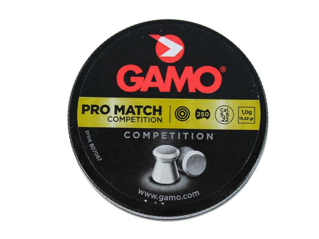 Пули для пневматики GAMO Pro Match 5,5 мм 250 шт