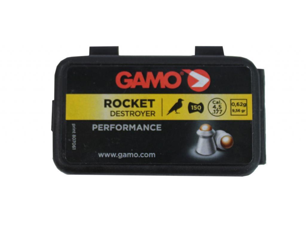 Пули для пневматики GAMO Rocket 4,5 мм 0,6 гр 150 шт