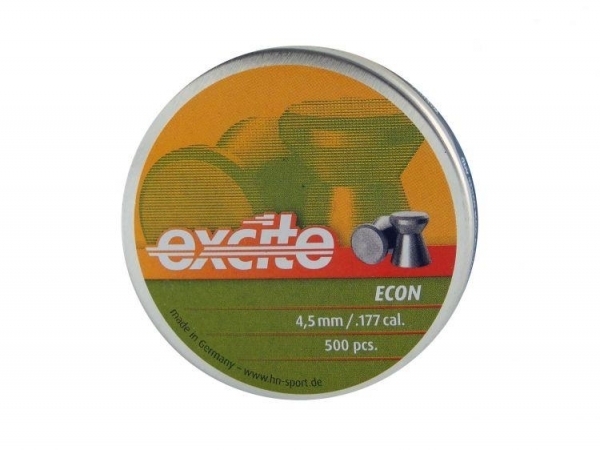 Пули для пневматики H&N Excite Econ 4,5 мм 0,48 гр 500 шт