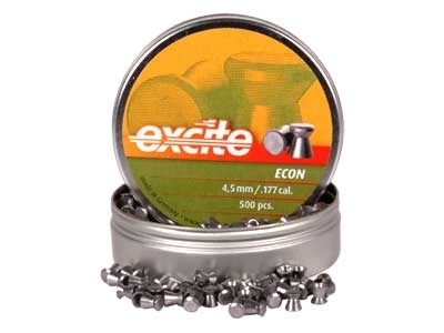 Пули для пневматики H&N Excite Econ 4,5 мм 0,48 гр 500 шт