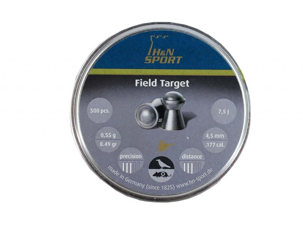 Пули для пневматики H&N Field Target 4,5 мм 0,55 гр 500 шт
