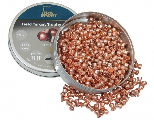 Пули для пневматики H&N Field Target Trophy Power 4,5 мм 0,57 гр 300 шт