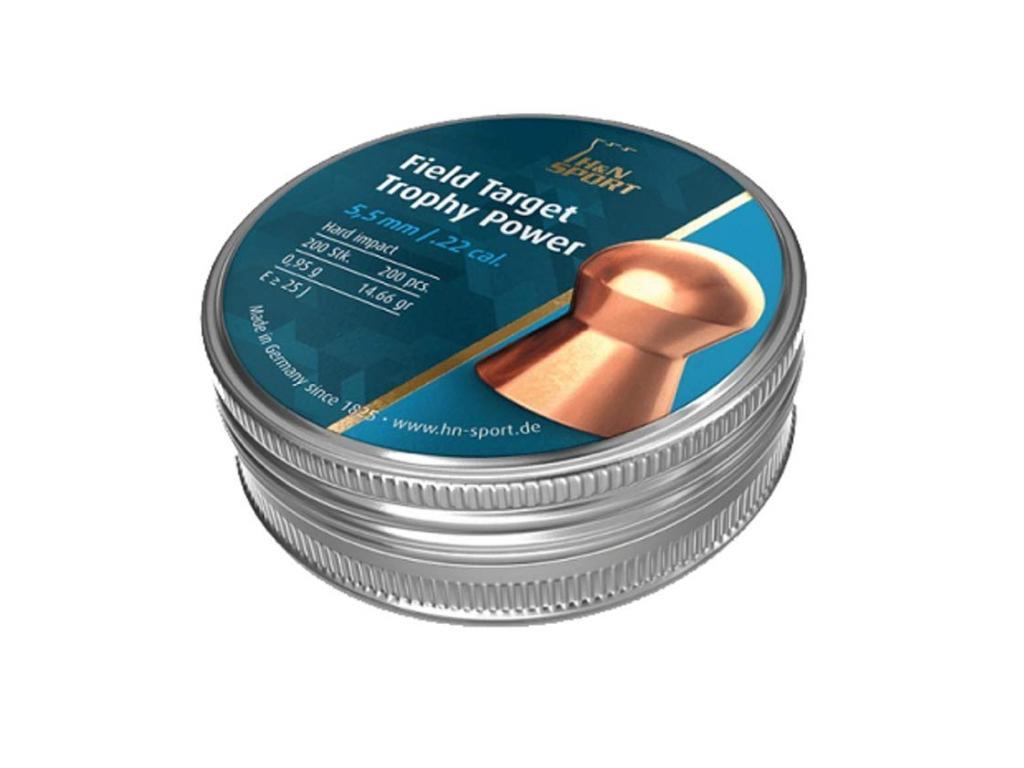 Пули для пневматики H&N Field Target Trophy Power 5,5 мм 0,95 гр 200 шт