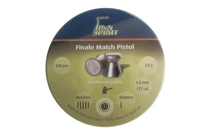 Пули для пневматики H&N Finale Match 4,49 мм 8,18 гран 500 шт