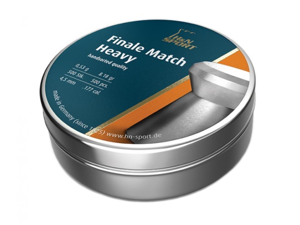 Пули для пневматики H&N Finale Match Heavy 4,5 мм 500 шт