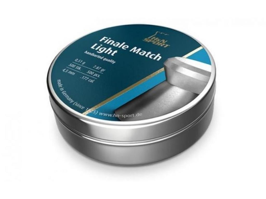 Пули для пневматики H&N Finale Match Light 4,5 мм 500 шт