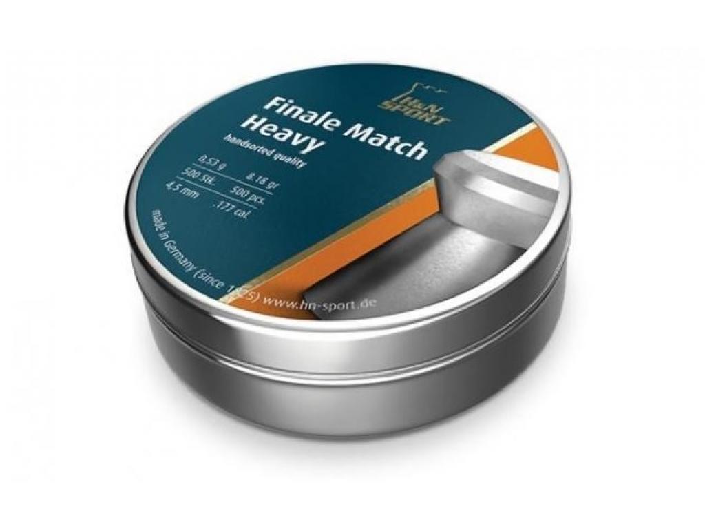 Пули для пневматики H&N Finale match винтовочные 4,49 мм 0,53 гр 500 шт