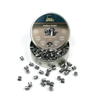 Пули для пневматики H&N Hollow Point 4,5 мм 0,46 гр 500 шт