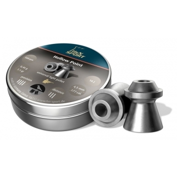 Пули для пневматики H&N Hollow Point 4,5 мм 0,46 гр 500 шт